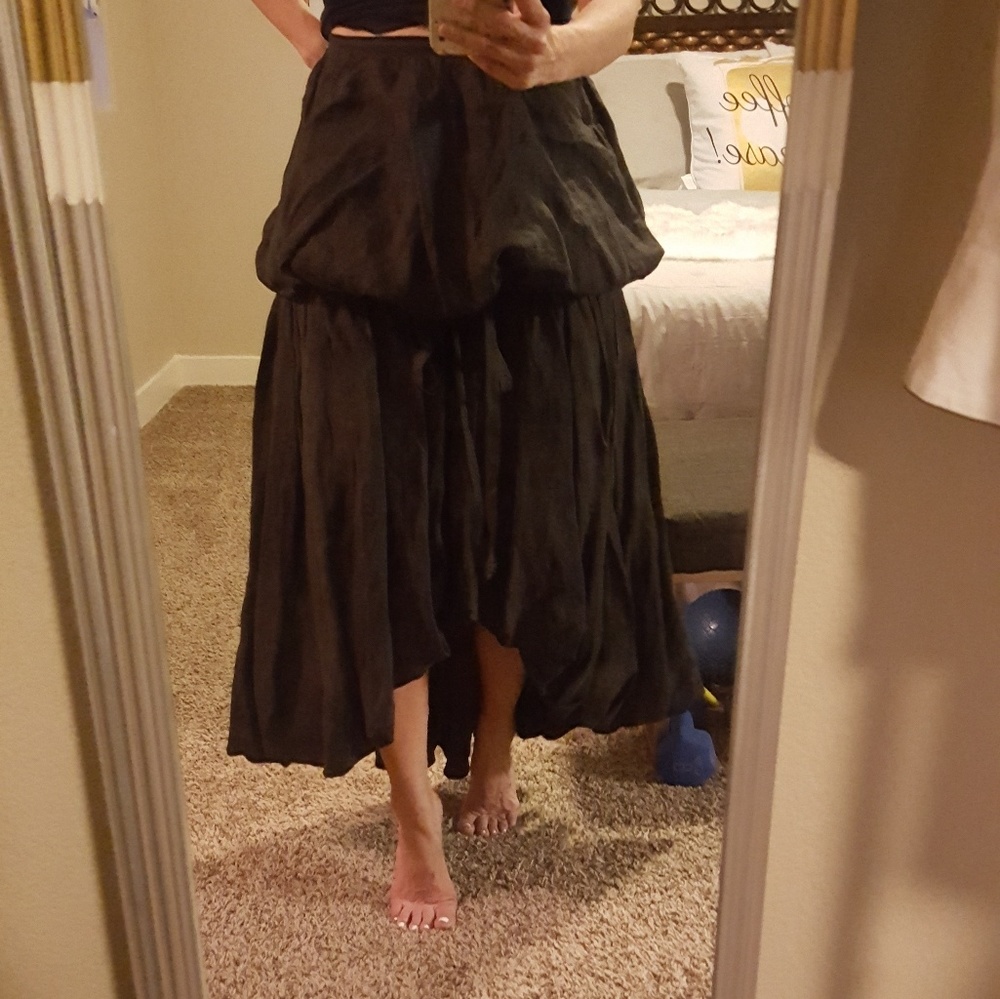 High low skirt